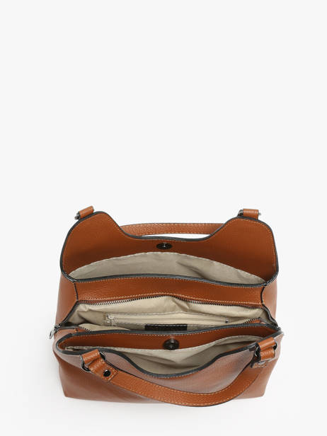 Sac à Main Caviar Cuir Milano Orange caviar CA24067 vue secondaire 3