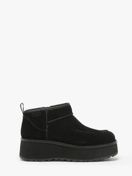 Boots Cityfunc Ultra Semelle Compensée En Cuir Ugg Noir accessoires 1158193