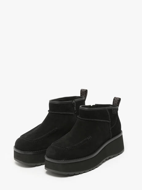 Boots Cityfunc Ultra Semelle Compensée En Cuir Ugg Noir accessoires 1158193 vue secondaire 2