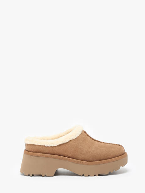 Boots New Height Cozy En Cuir Ugg Beige accessoires 1162510