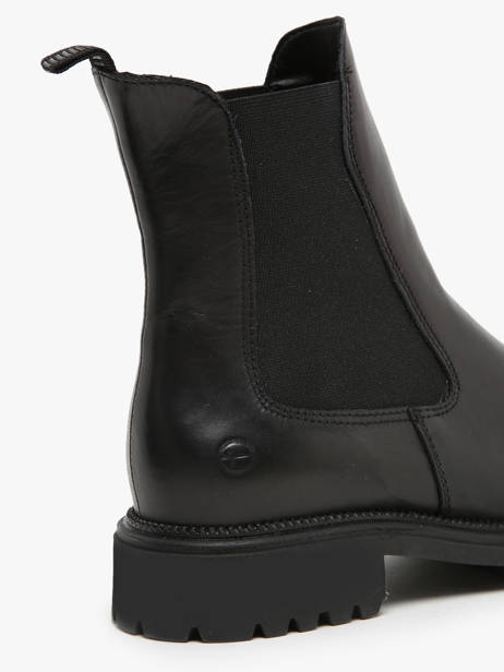 Bottines En Cuir Tamaris Noir accessoires 41 vue secondaire 3