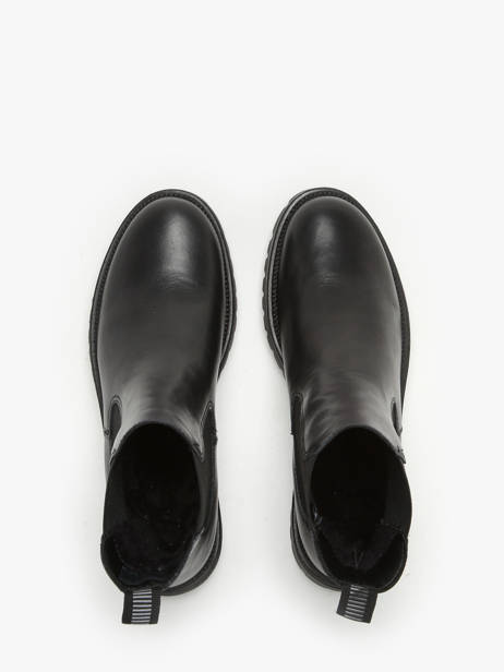 Bottines En Cuir Tamaris Noir accessoires 41 vue secondaire 4