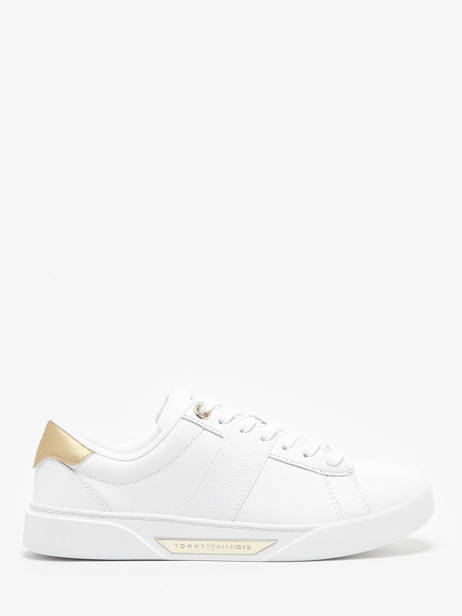 Sneakers En Cuir Tommy hilfiger Blanc accessoires 7998YBS