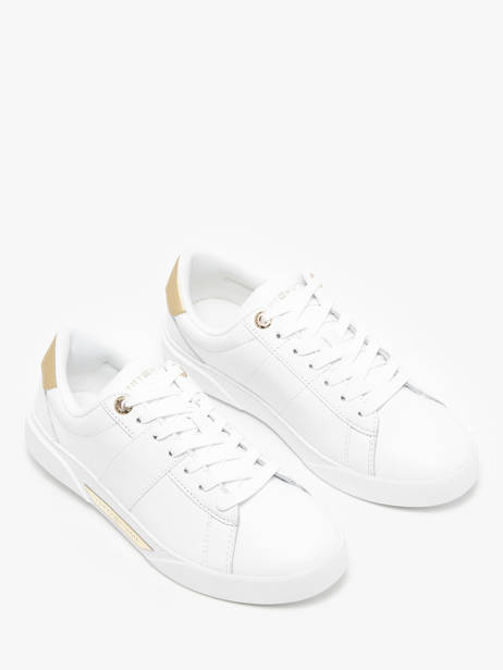 Sneakers En Cuir Tommy hilfiger Blanc accessoires 7998YBS vue secondaire 2