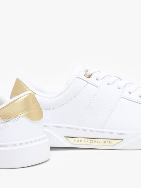Sneakers En Cuir Tommy hilfiger Blanc accessoires 7998YBS vue secondaire 3