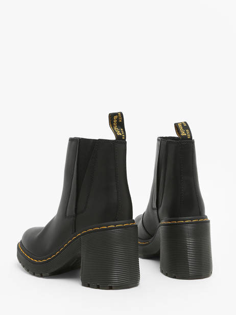 Bottines à Talon Spence En Cuir Dr martens Noir accessoires 26440001 vue secondaire 3