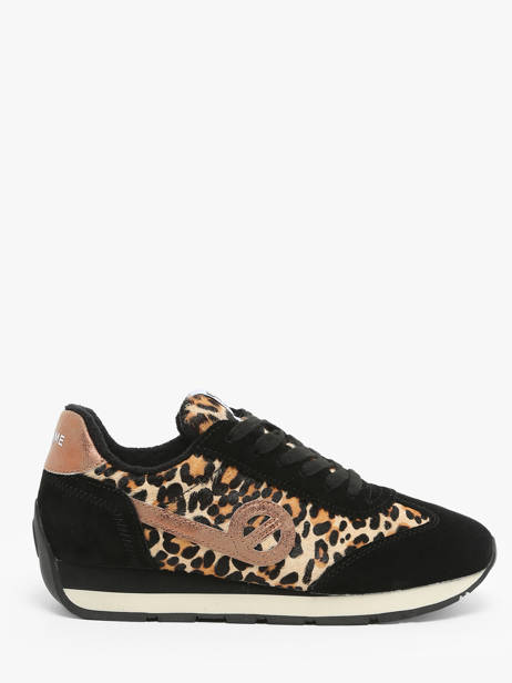 Sneakers City Run Jogger En Cuir No name Noir accessoires HRLE043A