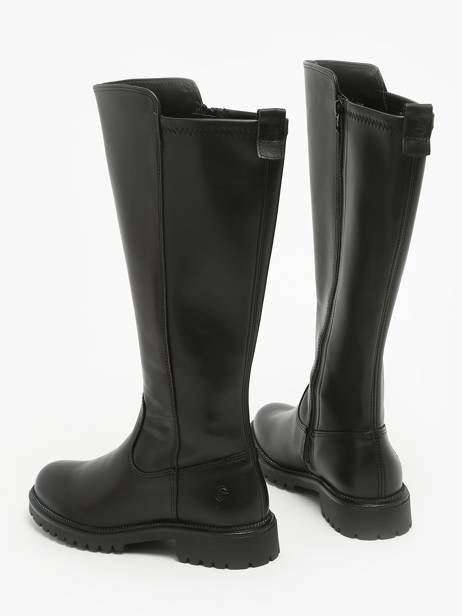 Bottes En Cuir Tamaris Noir accessoires 43 vue secondaire 2