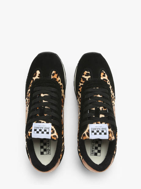 Sneakers City Run Jogger En Cuir No name Noir accessoires HRLE043A vue secondaire 4