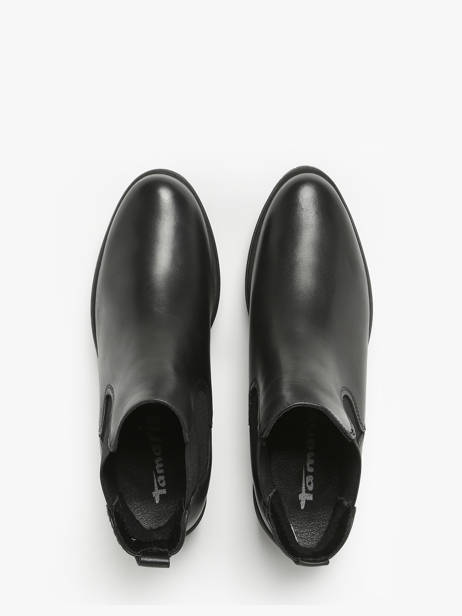 Bottines En Cuir Tamaris Noir accessoires 43 vue secondaire 4