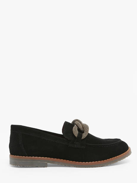 Mocassins Marcia En Cuir Aliwell Noir accessoires MARCIA