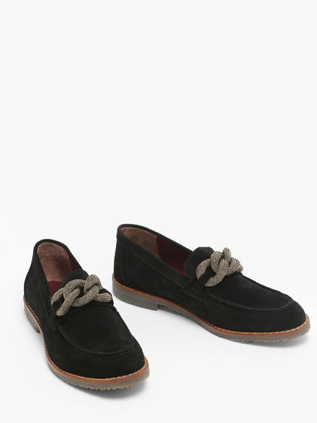 Mocassins Marcia En Cuir Aliwell Noir accessoires MARCIA vue secondaire 1
