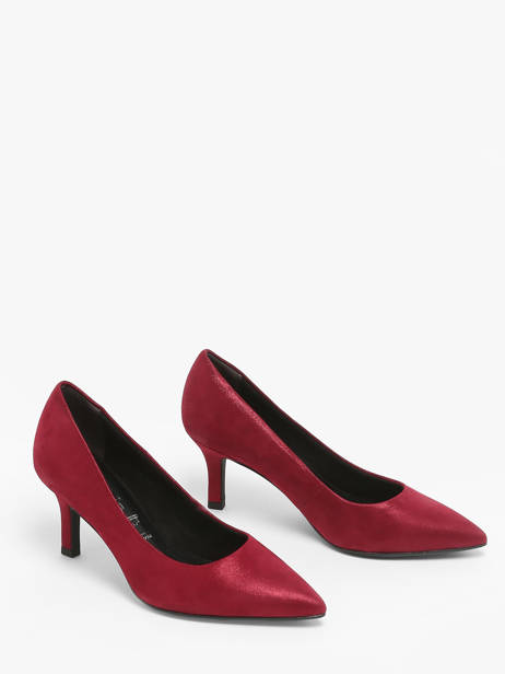 Escarpins En Cuir Tamaris Rouge accessoires 41 vue secondaire 2