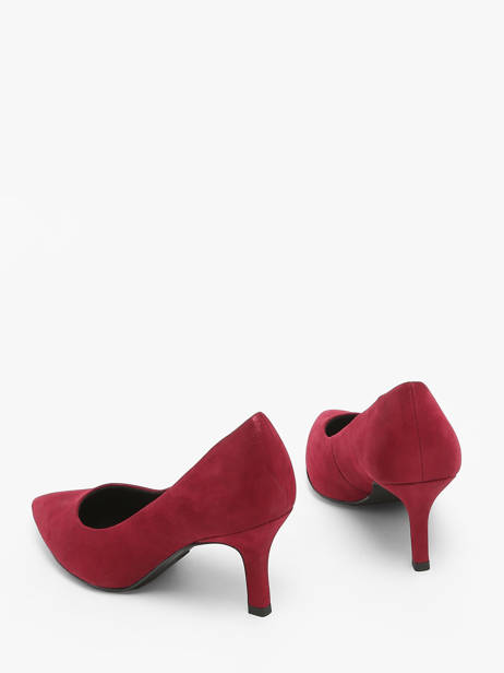 Escarpins En Cuir Tamaris Rouge accessoires 41 vue secondaire 3