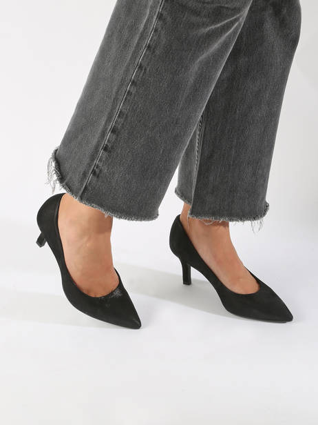 Escarpins En Cuir Tamaris Noir accessoires 41 vue secondaire 1