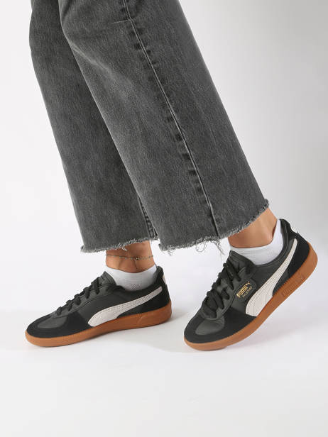 Sneakers Palermo En Cuir Puma Noir accessoires 39646403 vue secondaire 1