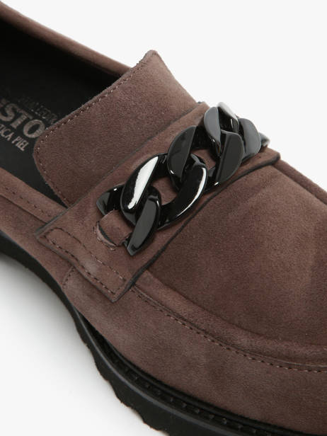Mocassins Salka En Cuir Mephisto Marron accessoires P5145805 vue secondaire 3