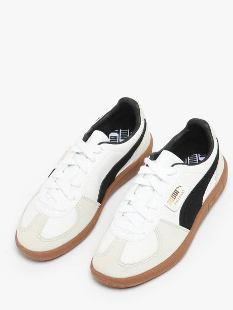 Sneakers Palermo En Cuir Puma Blanc accessoires 39646401 vue secondaire 2