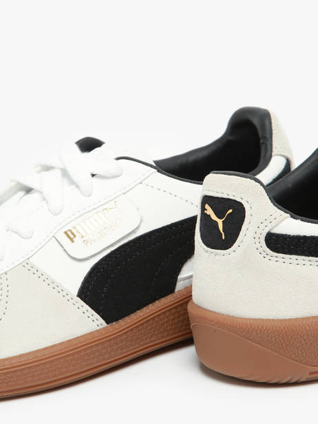 Sneakers Palermo En Cuir Puma Blanc accessoires 39646401 vue secondaire 3