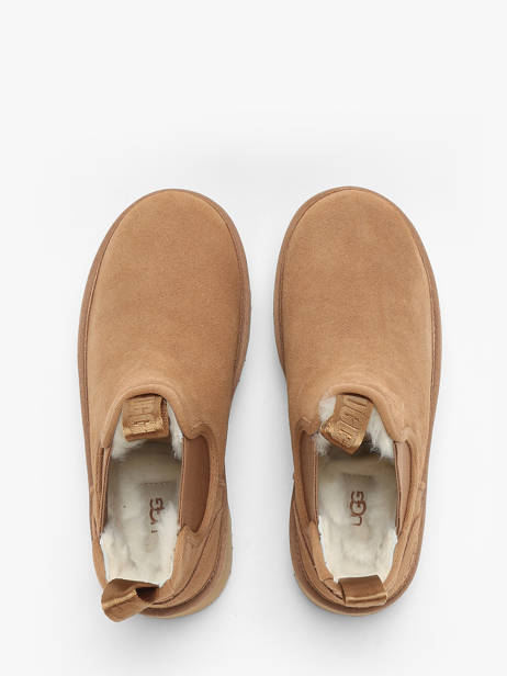 Boots Neumel Platform Chelsea En Cuir Ugg Beige accessoires 1134526 vue secondaire 4