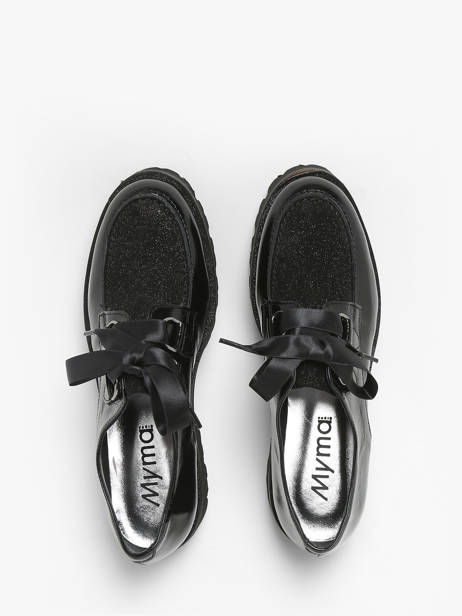 Mocassins En Cuir Myma Noir accessoires - 08034-00 vue secondaire 4