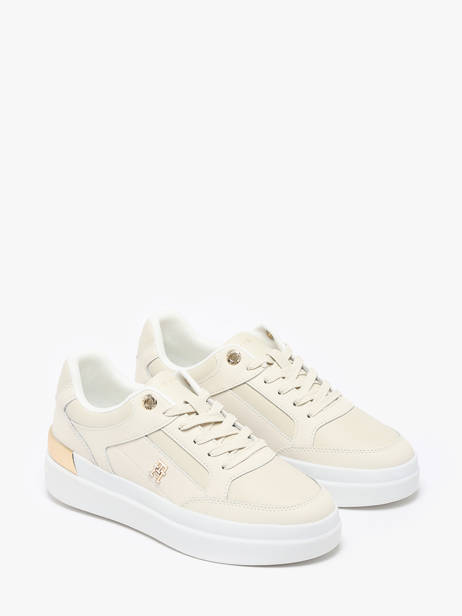 Sneakers En Cuir Tommy hilfiger Beige accessoires 8126ACG vue secondaire 2
