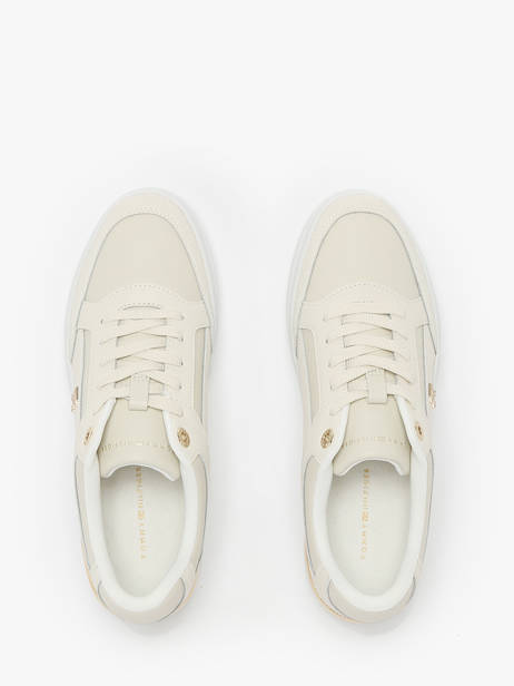 Sneakers En Cuir Tommy hilfiger Beige accessoires 8126ACG vue secondaire 4