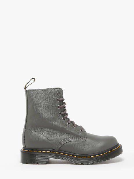 Bottines 1460 Pascal En Cuir Dr martens Gris accessoires 31693029