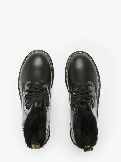 Bottines 1460 Serena En Cuir Dr martens Noir accessoires Boots 1460 Serena Doublées de Fourrure Synthétique vue secondaire 4