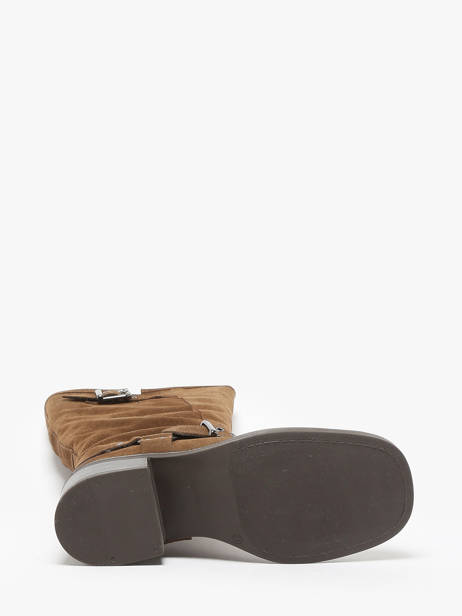 Bottes En Cuir We do Marron accessoires CO88177 vue secondaire 5