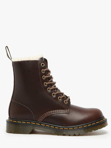 Bottines 1460 Pascal Serena En Cuir Dr martens Marron accessoires 32019777