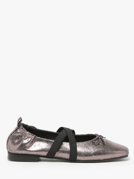Ballerines Avec Brides En Cuir We do Argent accessoires CO55342G