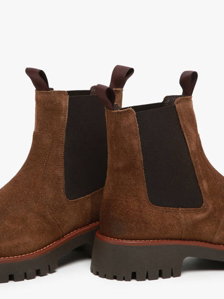 Chelsea Boots En Cuir We do Marron accessoires C99593DA vue secondaire 3