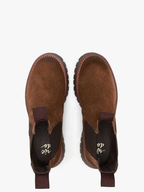 Chelsea Boots En Cuir We do Marron accessoires C99593DA vue secondaire 4