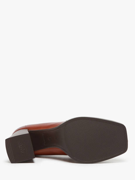 Mocassins En Cuir Tamaris Marron accessoires 43 vue secondaire 5