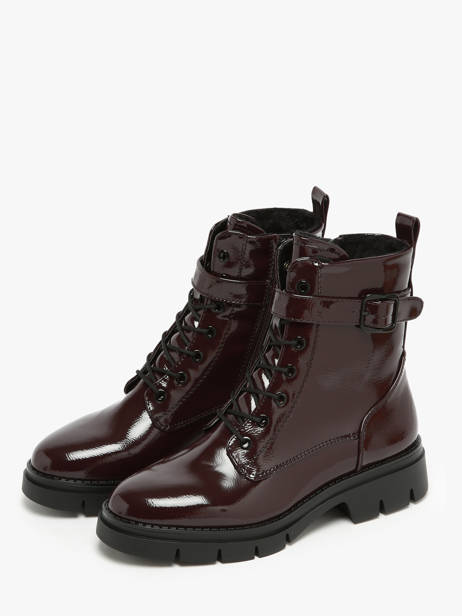 Bottines Tamaris Rouge accessoires 41 vue secondaire 2