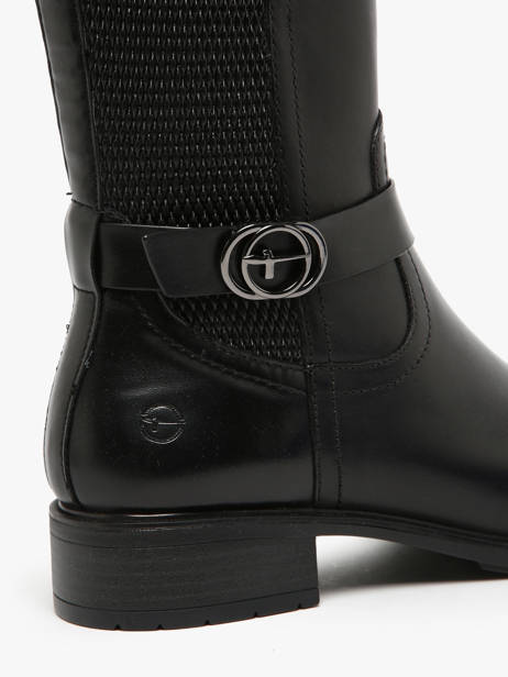 Bottes En Cuir Tamaris Noir accessoires 43 vue secondaire 3