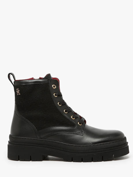 Bottines En Cuir Tommy hilfiger Beige accessoires 8447BDS