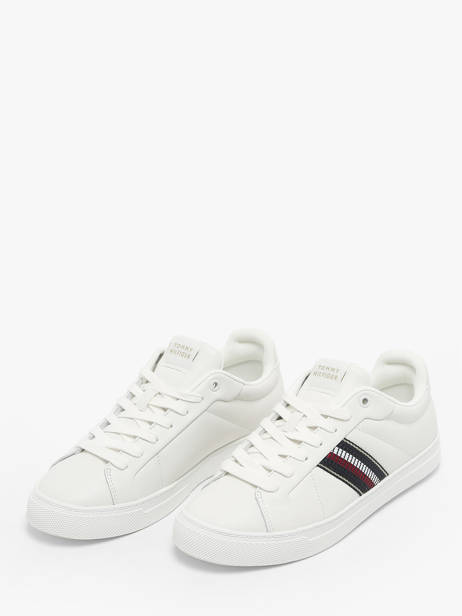 Sneakers En Cuir Tommy hilfiger Blanc accessoires 8110YBL vue secondaire 2