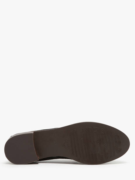 Mocassins Ides En Cuir Mam'zelle Noir accessoires CSIUV24 vue secondaire 5