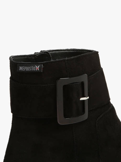 Bottines Gianina En Cuir Mephisto Noir accessoires P5143176 vue secondaire 3
