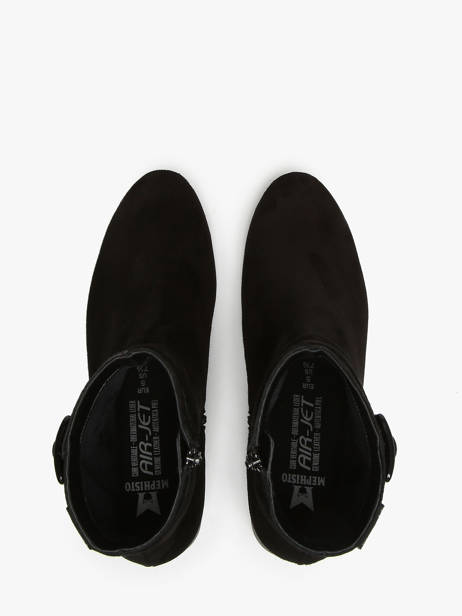 Bottines Gianina En Cuir Mephisto Noir accessoires P5143176 vue secondaire 4