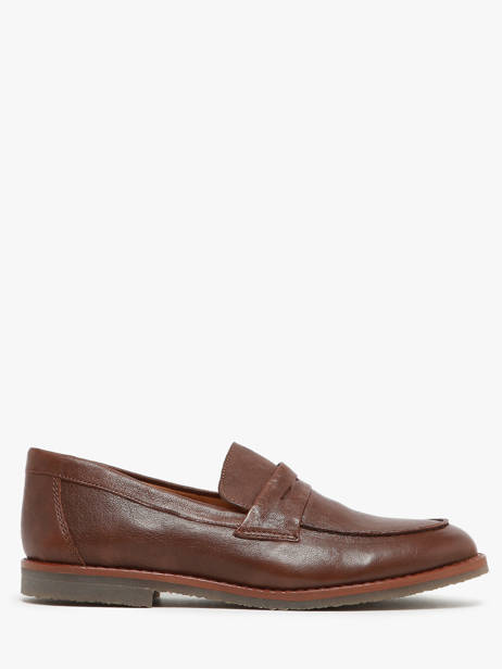 Mocassins Pariz En Cuir Aliwell Marron accessoires PARIZ