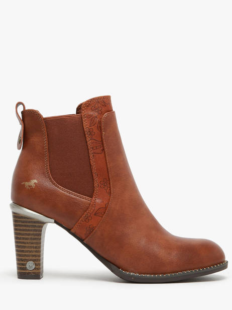 Bottines à Talon Mustang Marron accessoires 1470503