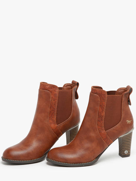 Bottines à Talon Mustang Marron accessoires 1470503 vue secondaire 2