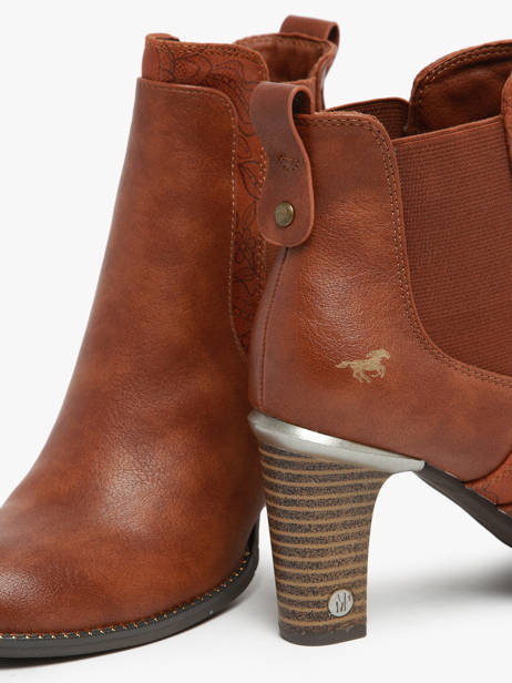 Bottines à Talon Mustang Marron accessoires 1470503 vue secondaire 3