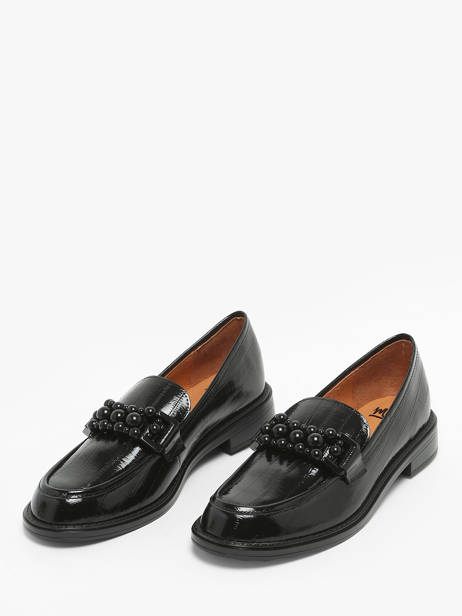Mocassins Brita En Cuir Mam'zelle Noir accessoires CSIXM32 vue secondaire 2