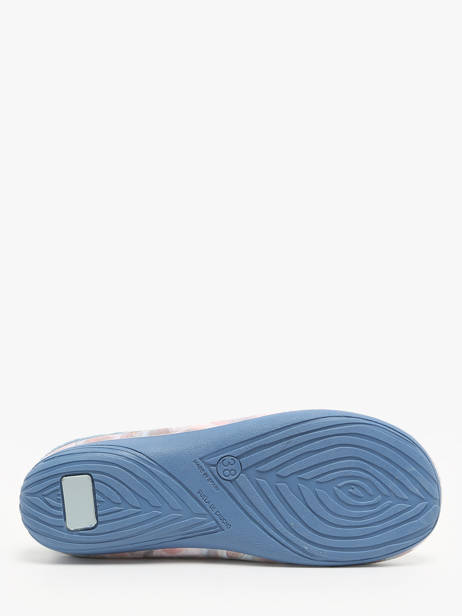 Chaussons La maison de l'espadrille Bleu accessoires 7 vue secondaire 4