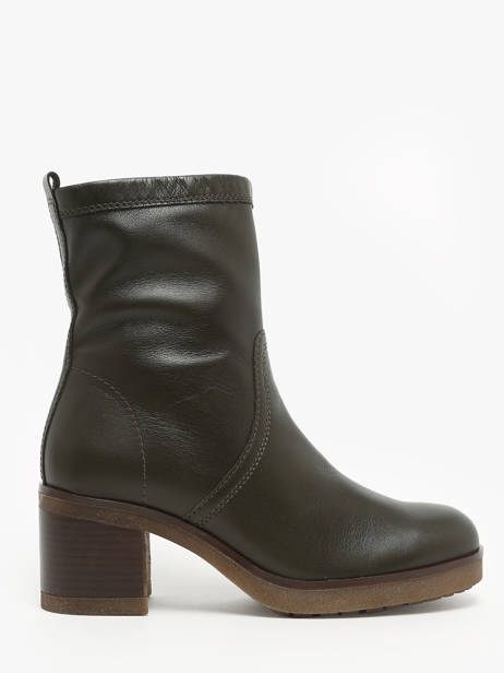 Bottines à Talon En Cuir Gabor Vert accessoires 53