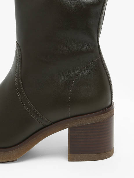 Bottines à Talon En Cuir Gabor Vert accessoires 53 vue secondaire 4
